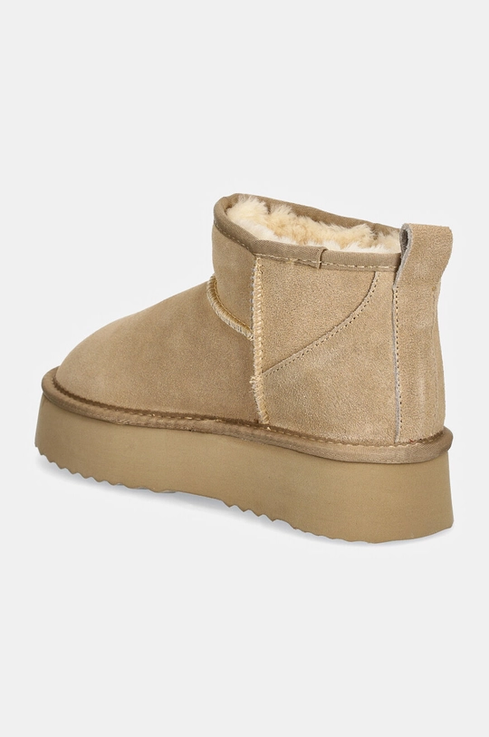 Answear Lab stivali da neve in camoscio AW24.23.cd beige