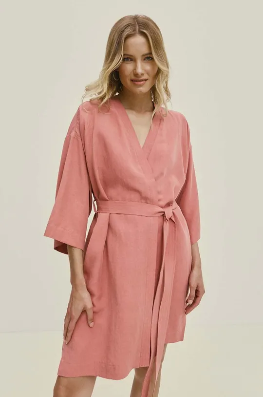 розовый Льняное платье Answear Lab