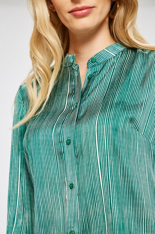 zelená Answear - Košeľa Stripes Vibes