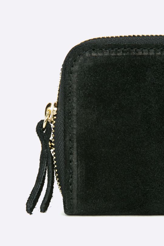 čierna Answear - Kožená peňaženka Boho Bandit