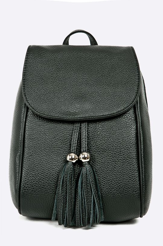 čierna Answear - Kožený ruksak Dámsky