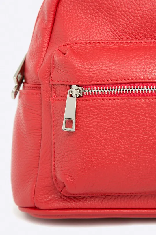 красный Answear - Кожаный рюкзак