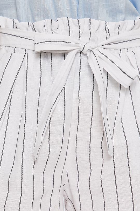 biela Answear - Šortky Stripes Vibes