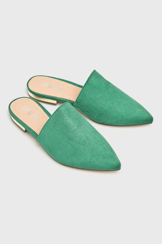 Answear - Papucs cipő zöld
