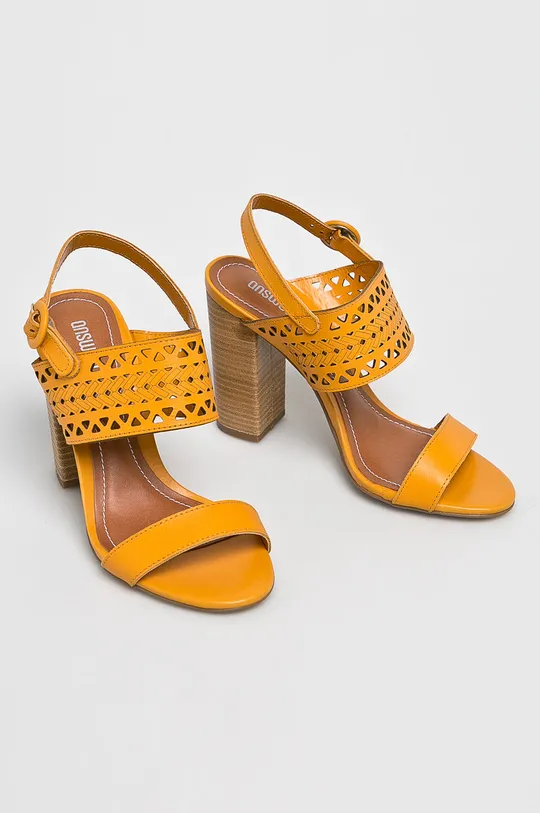 Answear - Sandále oranžová