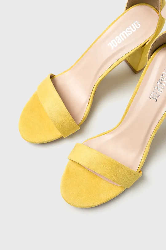 Answear - Sandále žltá