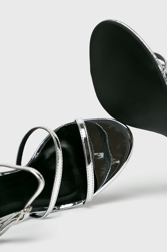 argintiu Answear - Sandale 