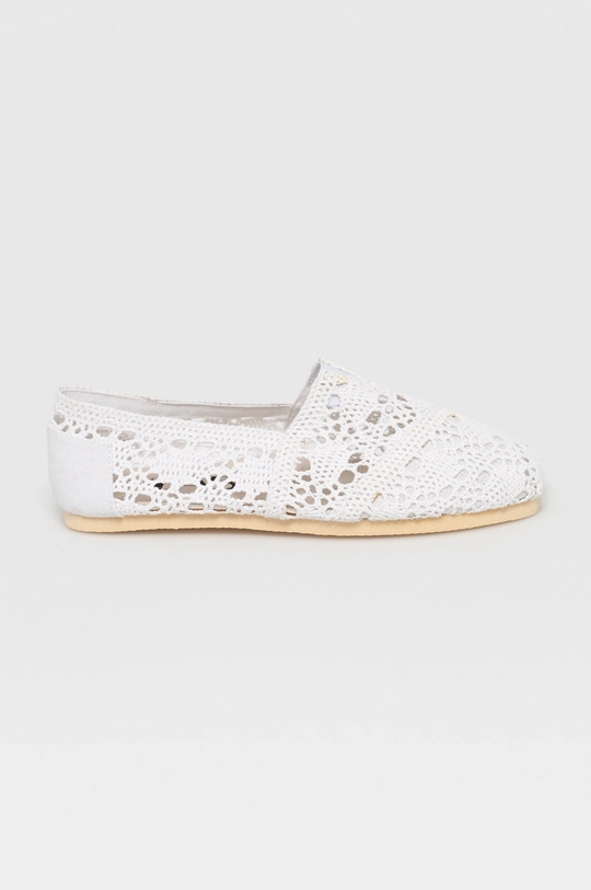 biały Answear Lab Espadryle Damski