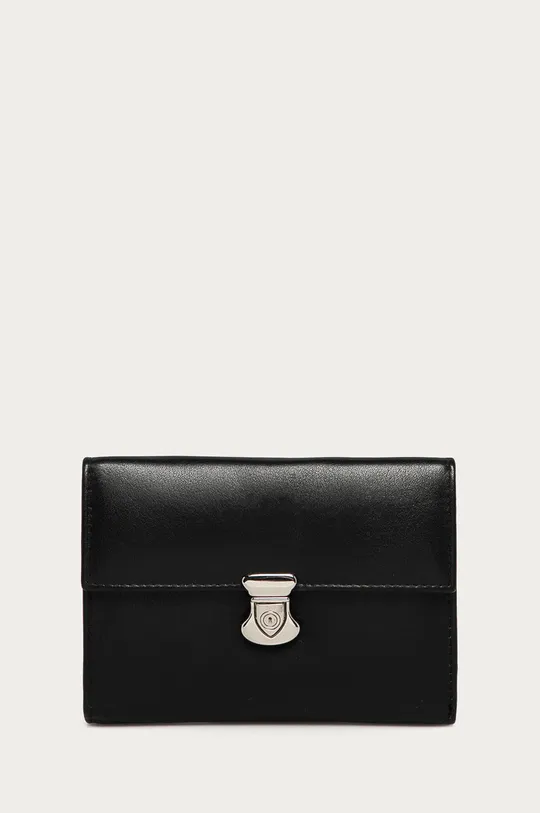 чорний Answear Lab - Шкіряний гаманець Жіночий