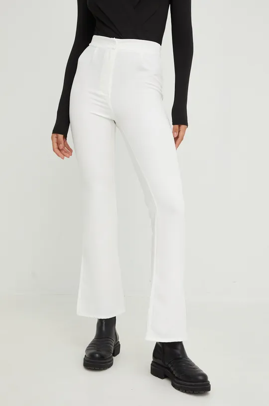 λευκό Σετ - σακάκι και παντελόνι Answear Lab