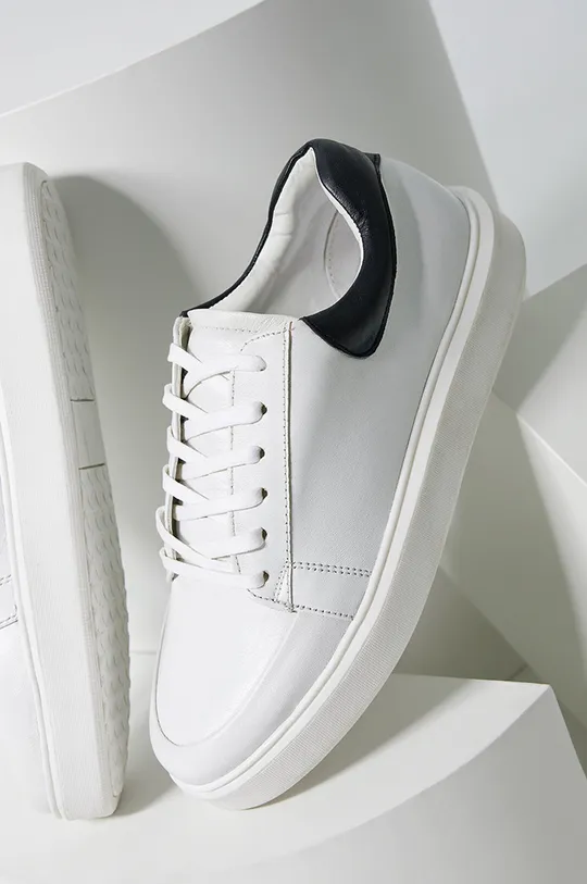 λευκό Δερμάτινα παπούτσια Answear Lab Γυναικεία