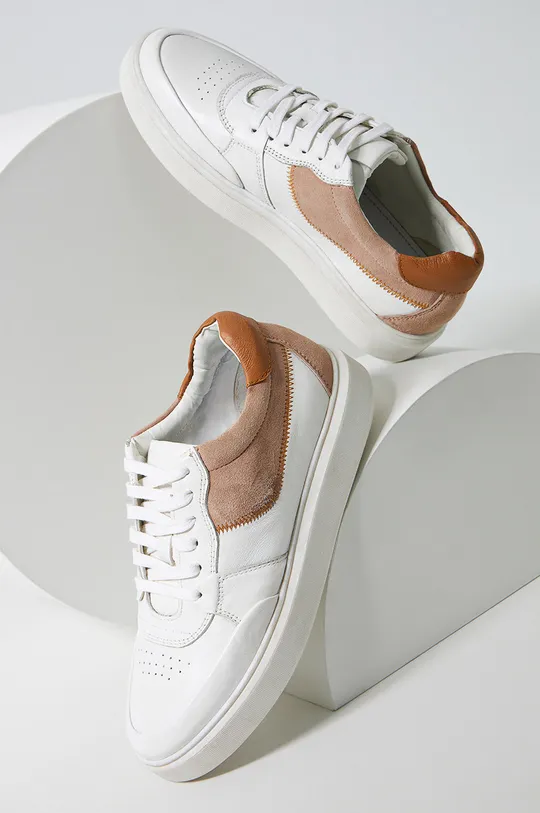 λευκό Δερμάτινα παπούτσια Answear Lab Γυναικεία