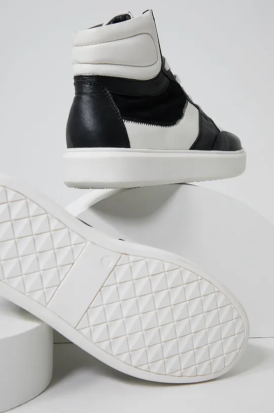 λευκό Δερμάτινα παπούτσια Answear Lab X Limited collection No Shame No Fear