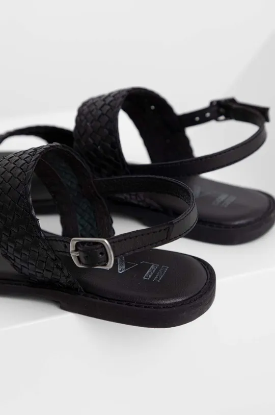 Кожаные сандалии Answear Lab чёрный