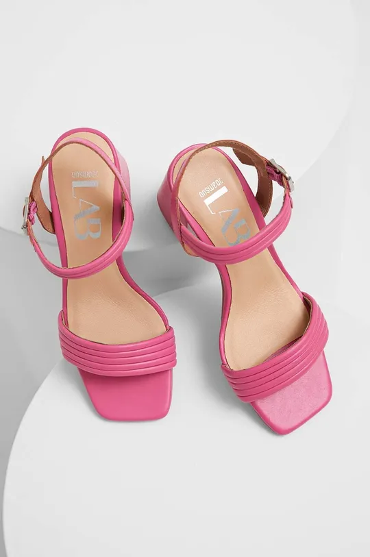 розовый Кожаные сандалии Answear Lab