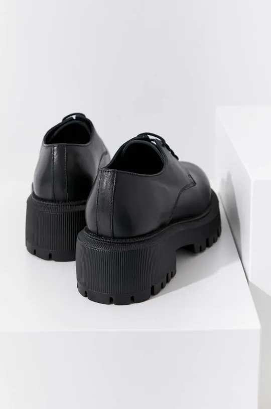 crna Kožne cipele Answear Lab