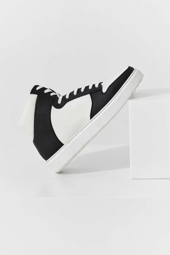 Answear Lab sneakersy X kolekcja limitowana SISTERHOOD czarny