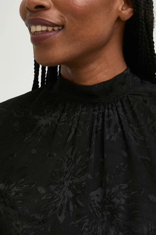 czarny Answear Lab sukienka X kolekcja limitowana SISTERHOOD