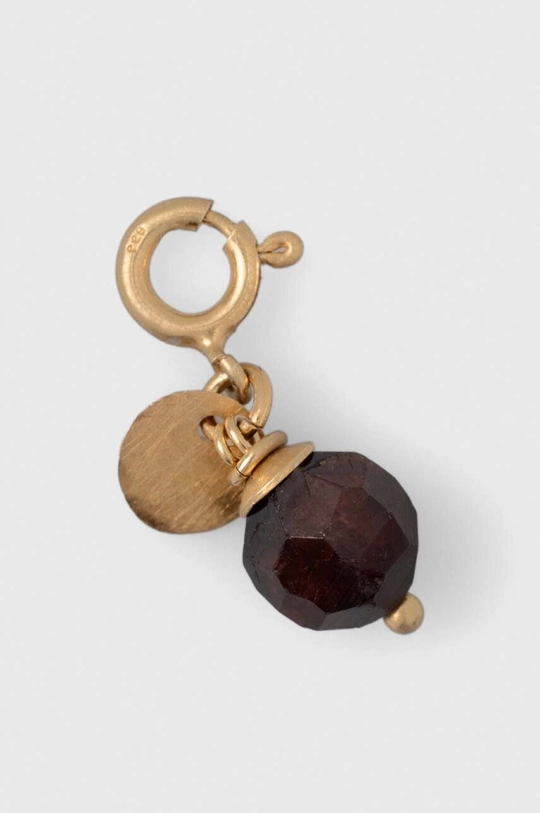 Answear Lab charms placcato oro con granato rosso oro