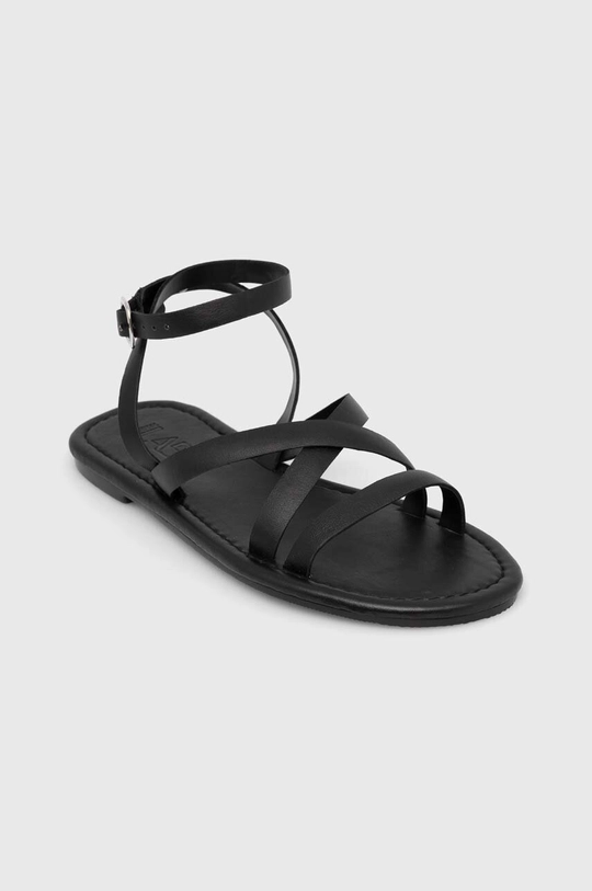 Answear Lab sandali in pelle nero