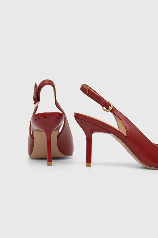 червоний Шкіряні туфлі Answear Lab