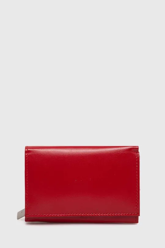 червоний Шкіряний гаманець Answear Lab Жіночий