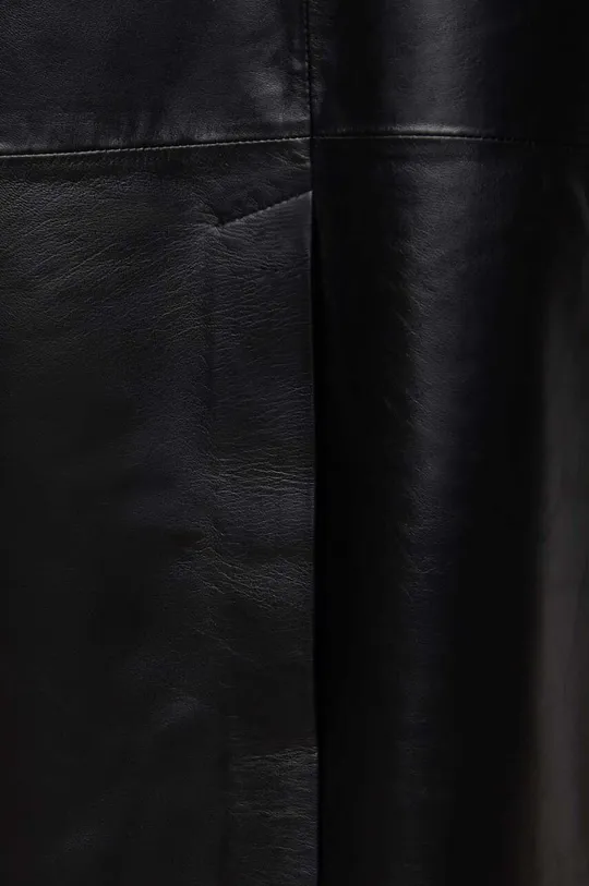 μαύρο Δερμάτινη φούστα Answear Lab