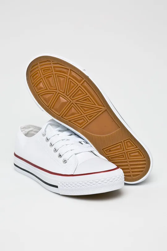 Answear - Πάνινα παπούτσια λευκό