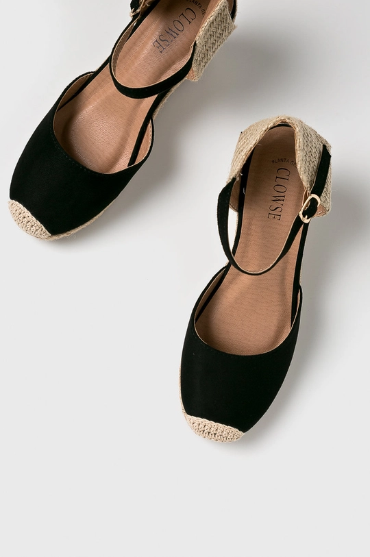 czarny Answear Lab espadryle