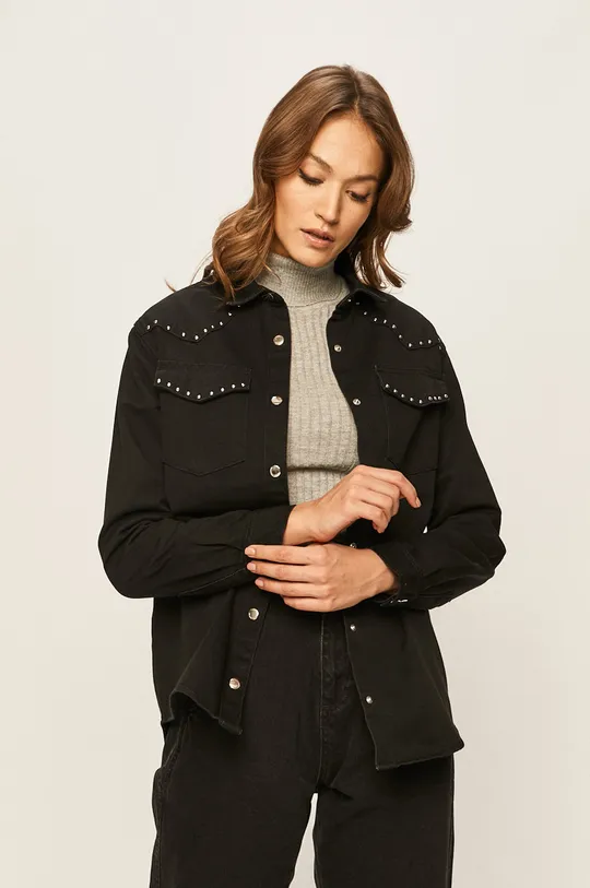 чёрный Answear - Джинсовая куртка