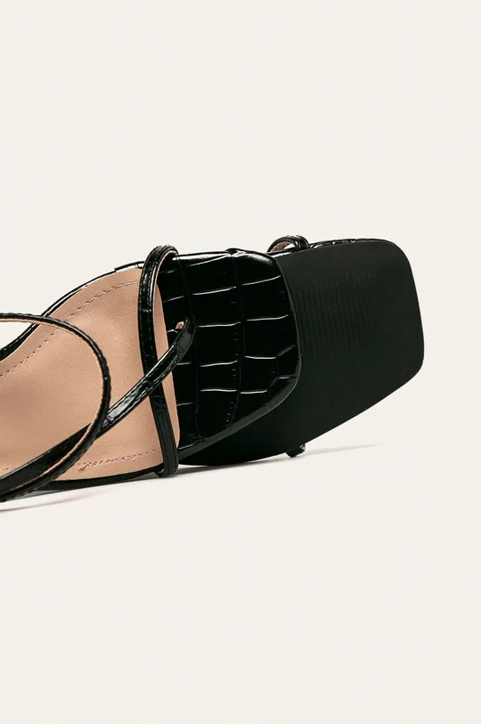 fekete Answear - Papucs cipő