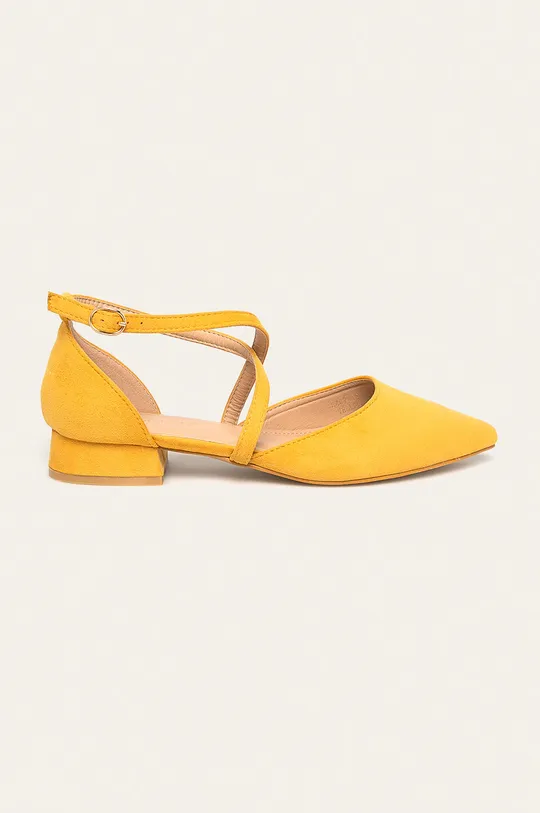 žltá Answear - Baleríny Ideal Shoes Dámsky