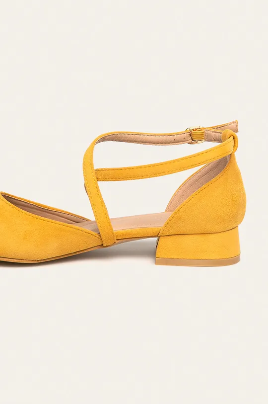 жёлтый Answear - Балетки Ideal Shoes