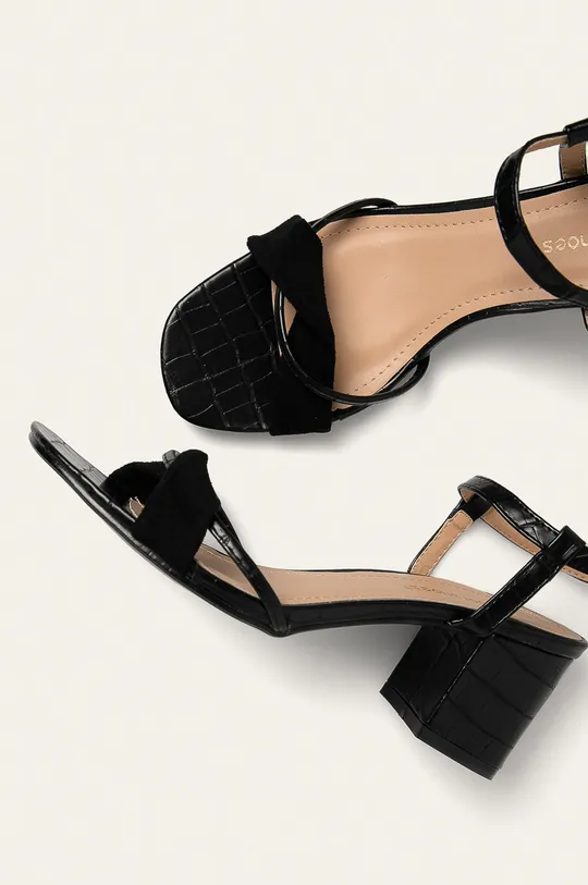 čierna Answear - Sandále Ideal Shoes