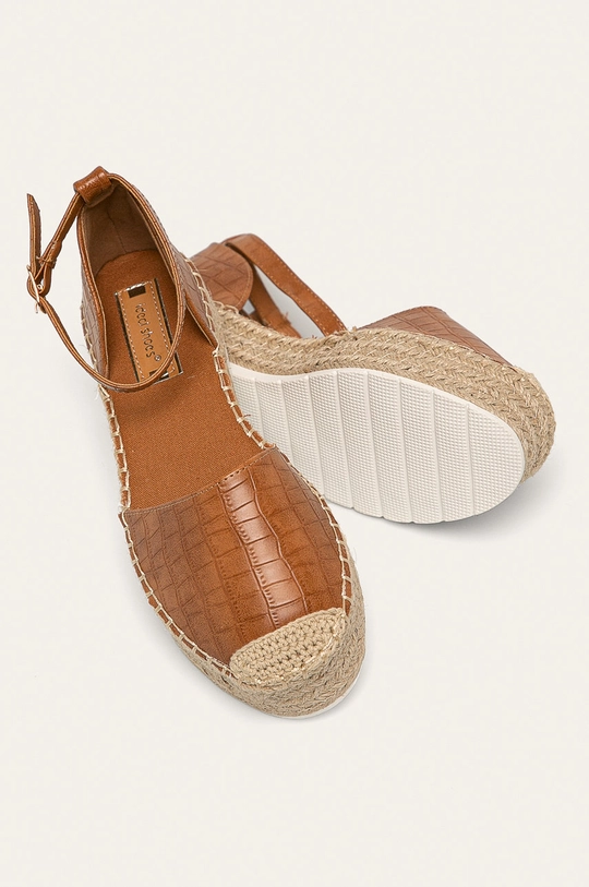 hnedá Answear - Espadrilky Ideal Shoes