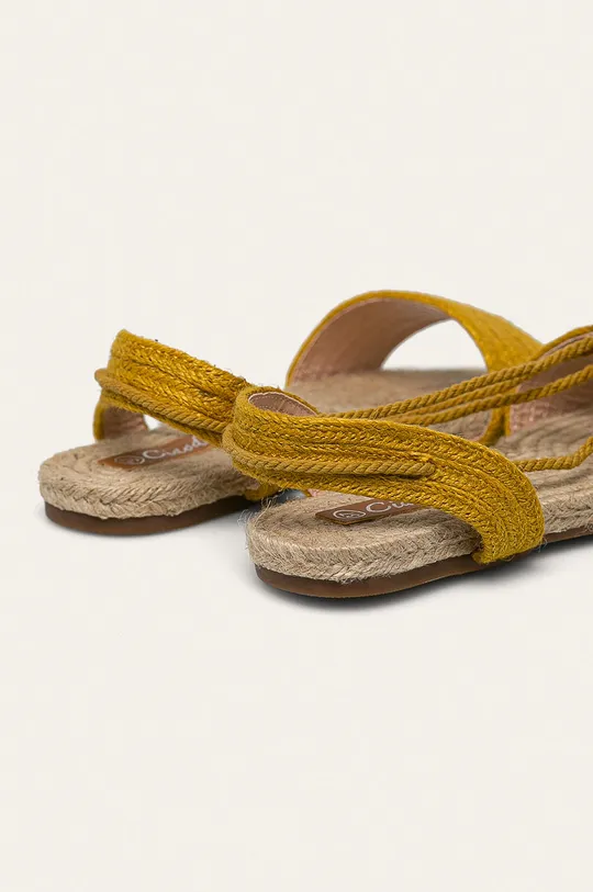 žltá Answear - Sandále