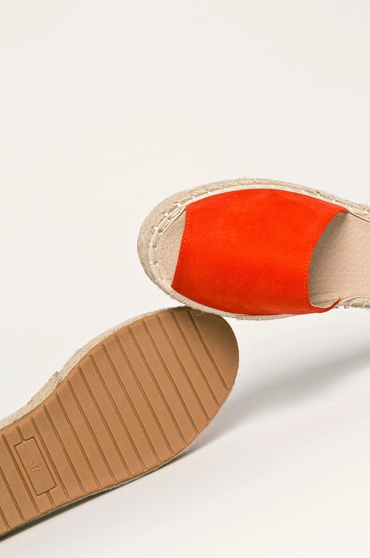 oranžová Answear - Espadrilky