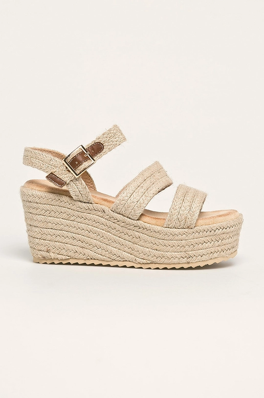 beżowy Answear Lab - Espadryle Damski