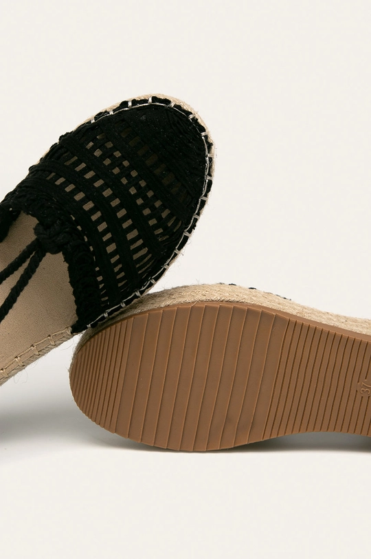 fekete Answear - Espadrilles Buanarotti