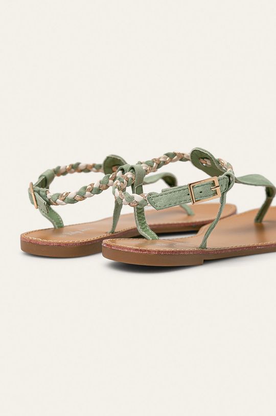 Answear - Sandale Lily Shoes Gamba: Material textil, Material sintetic Interiorul: Material sintetic Talpa: Material sintetic