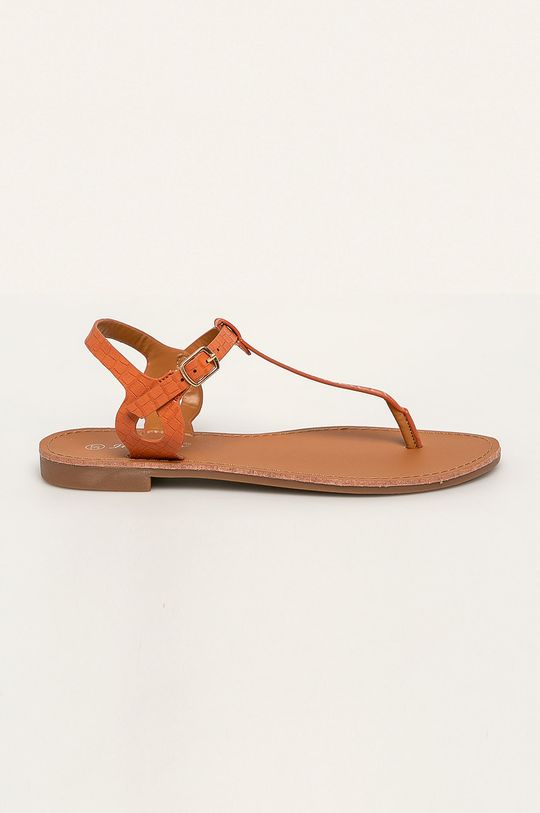 portocaliu Answear - Sandale Lily Shoes De femei