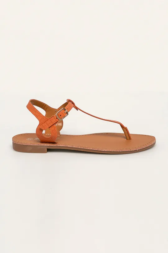 oranžová Answear - Sandále Lily Shoes Dámsky