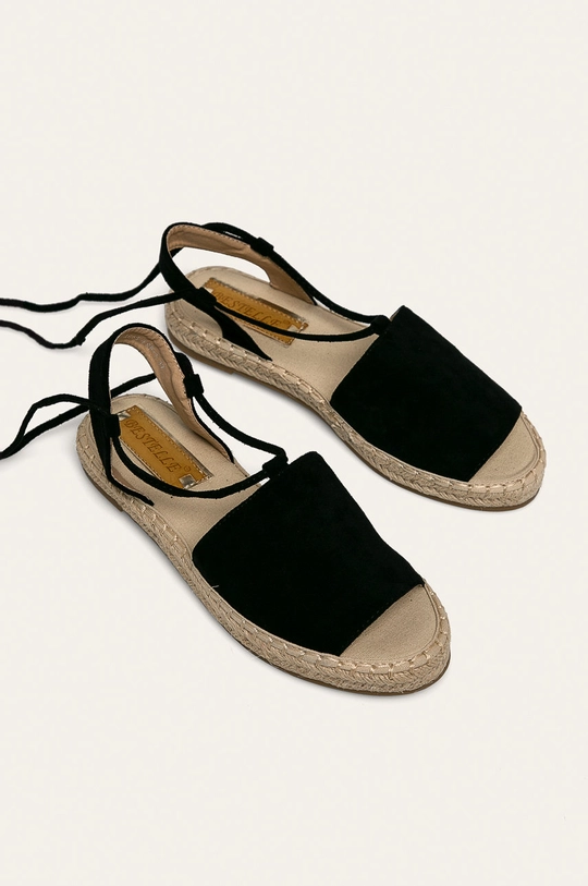 Answear - Espadrilles Bestelle fekete