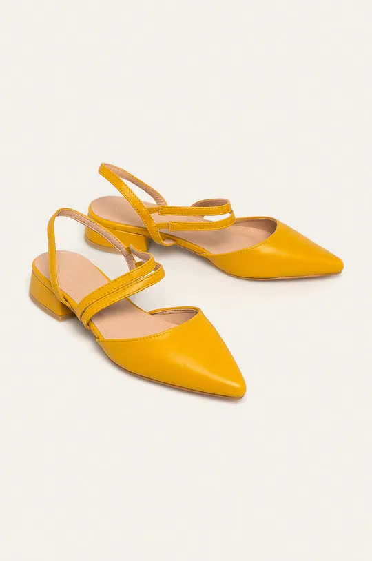 Answear - Sarkas cipő sárga