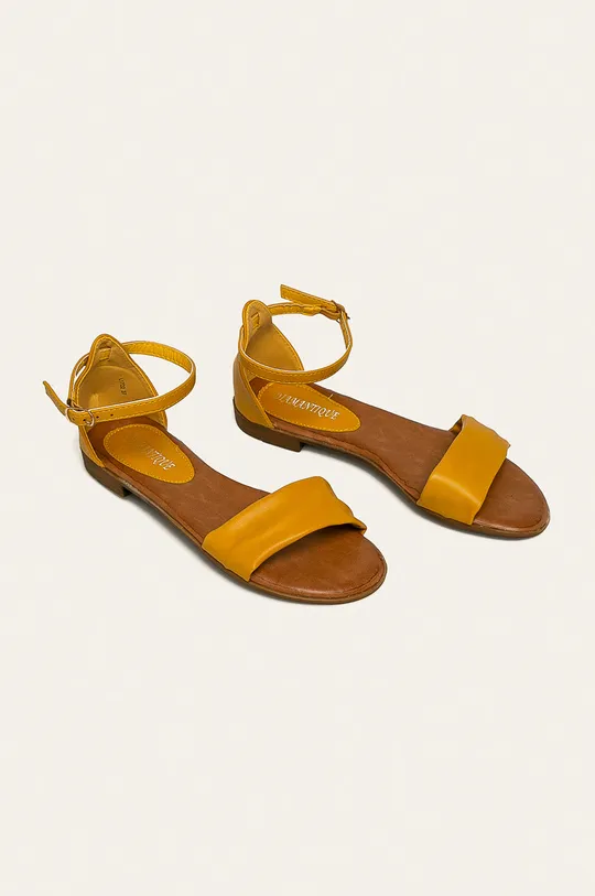 Answear - Sandále Diamantique žltá