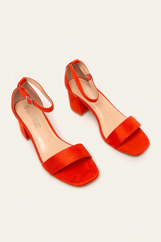 Answear - Sandále Laura Mode oranžová