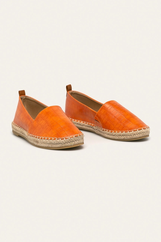 Answear Lab espadryle pomarańczowy