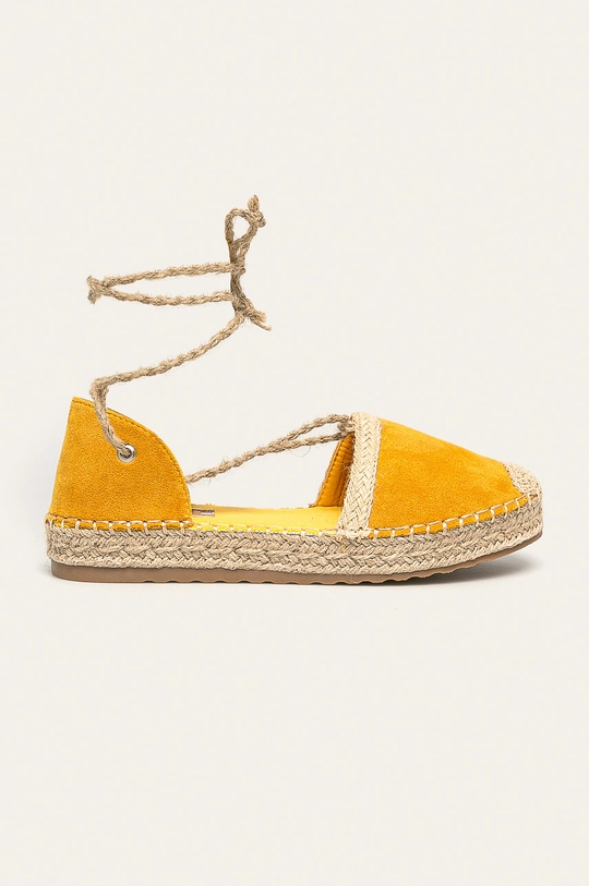 żółty Answear Lab espadryle Damski