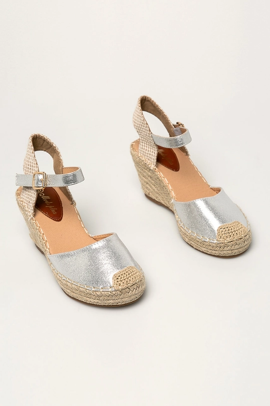 Answear - Espadrilky Moda strieborná