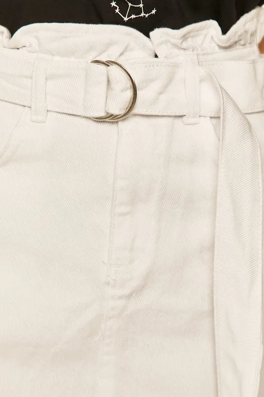 biały Answear Lab - Spódnica jeansowa